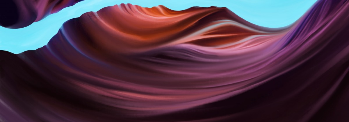 Colorful Canyon — природная абстракция в 5К